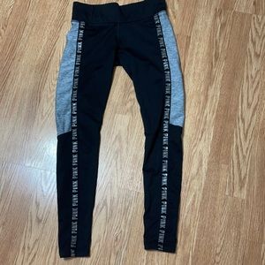 PINK insulated leggings size Small- gently worn